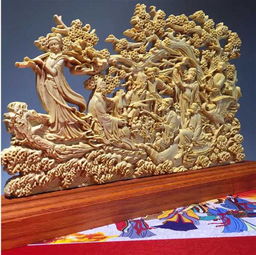 崖柏根雕傳神韻 八仙過(guò)海雙面精雕擺件，家居辦公的藝術(shù)典藏