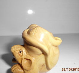 趣意盎然小擺件 老鼠翻筋斗木玩，點(diǎn)綴生活每一隅